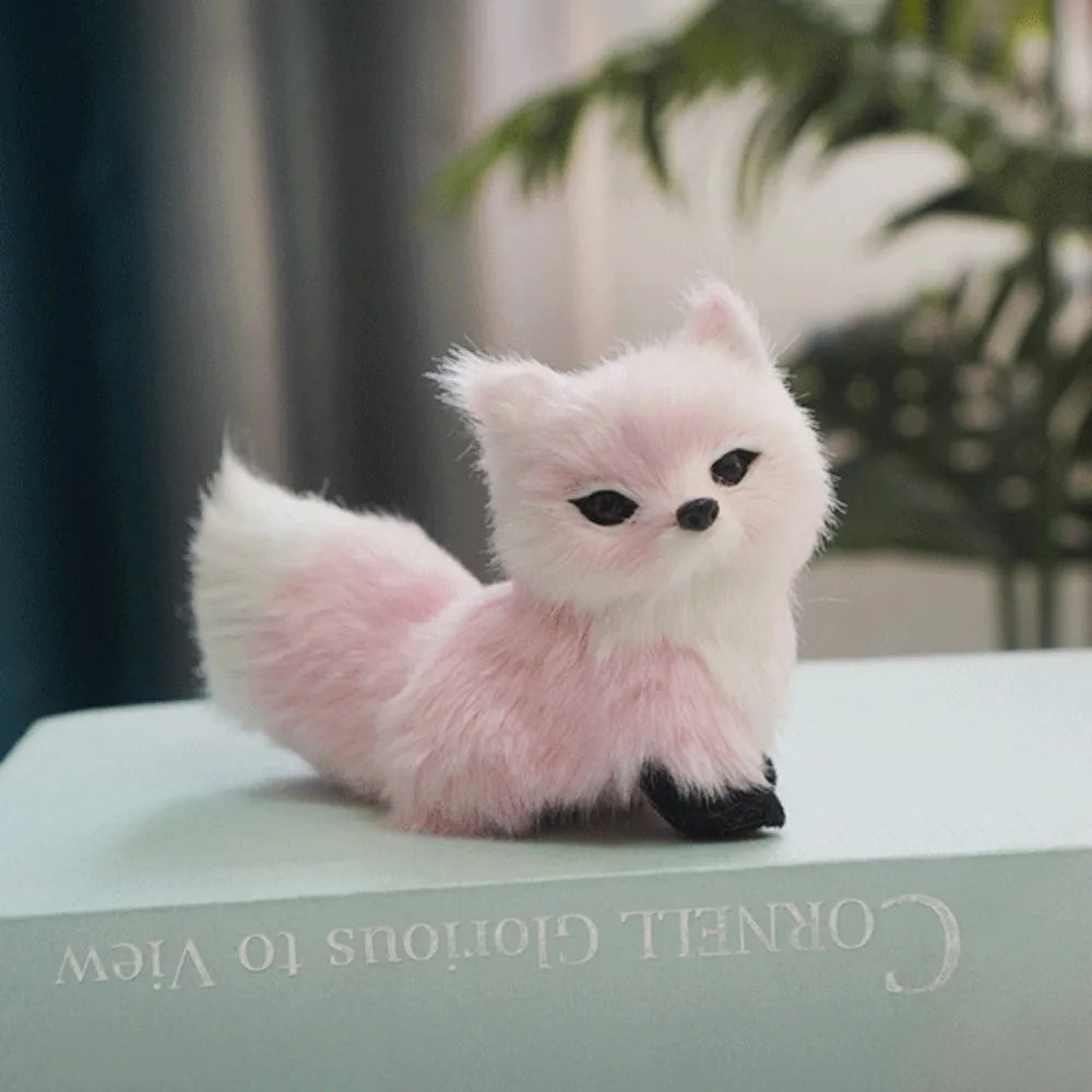Mini Peluche Renard Rose - vue 2