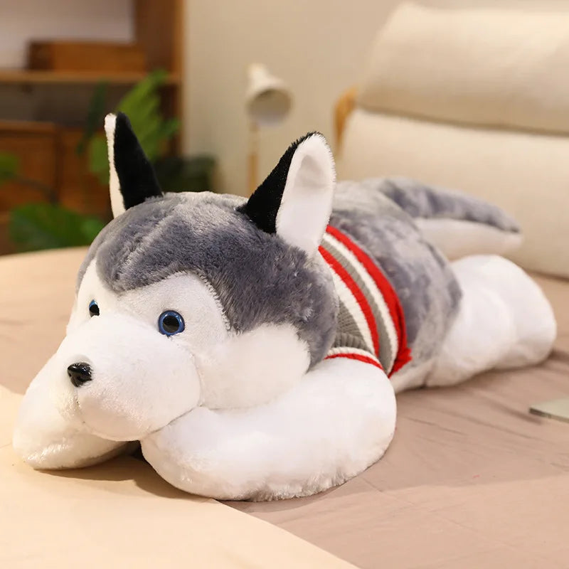 Peluche Geante Chien Husky - vue 2