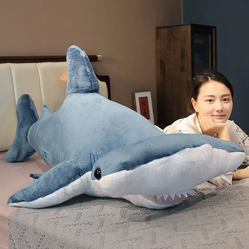 Peluche Requin Marteau Bleu - vue 4