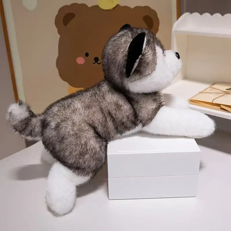 Peluche Husky Couché - vue 6