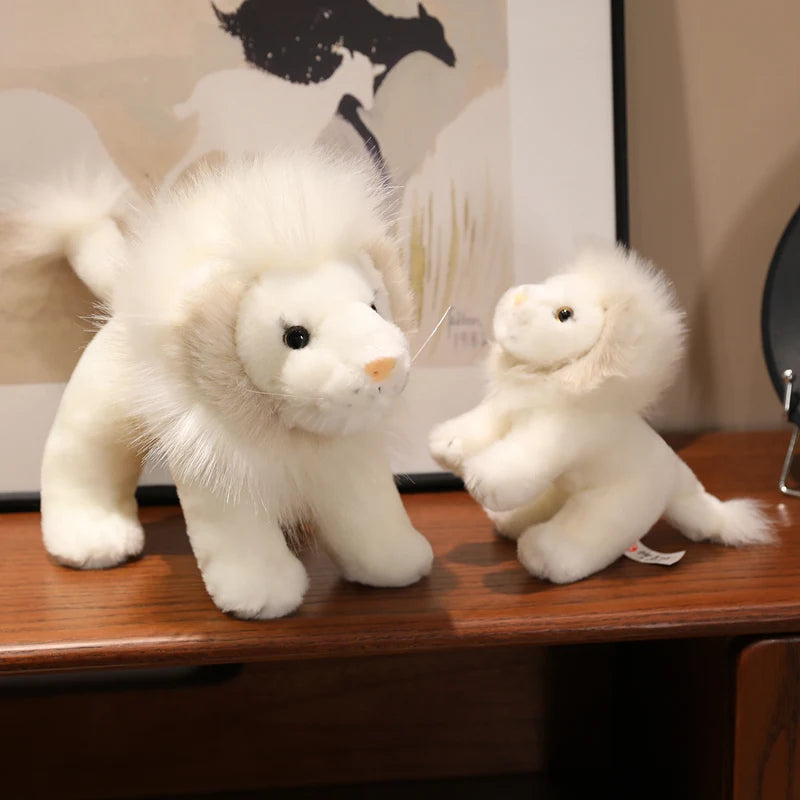 Peluche Lion Blanc - vue 5