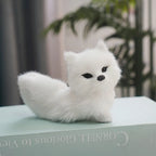 Mini Peluche Renard Blanc - vue 2