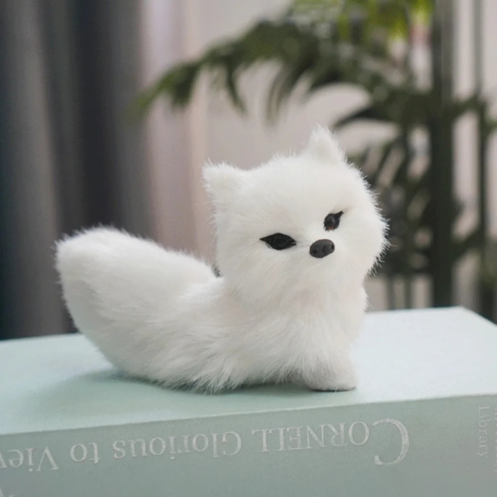 Mini Peluche Renard Blanc - vue 2