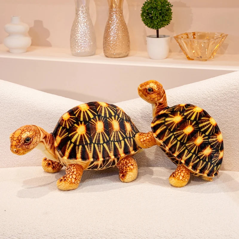 Peluche Tortue Terrestre Réaliste - vue 3