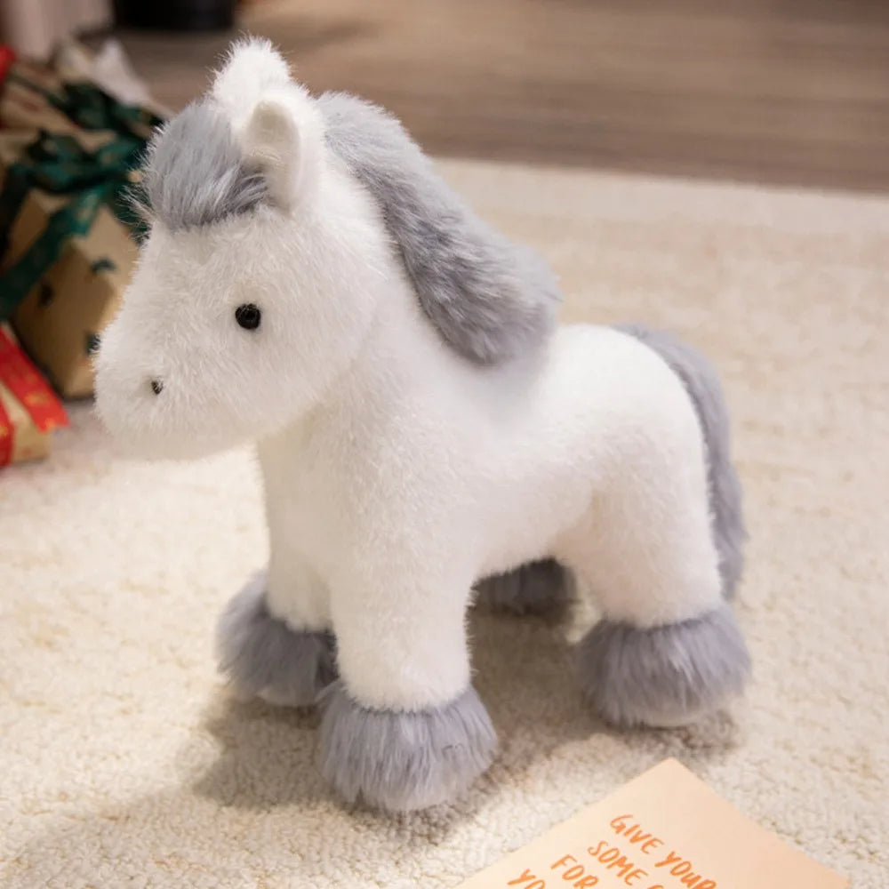 Peluche Cheval Blanc - vue 2