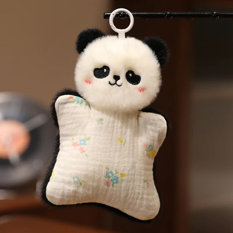 Doudou Panda Plat - vue 2