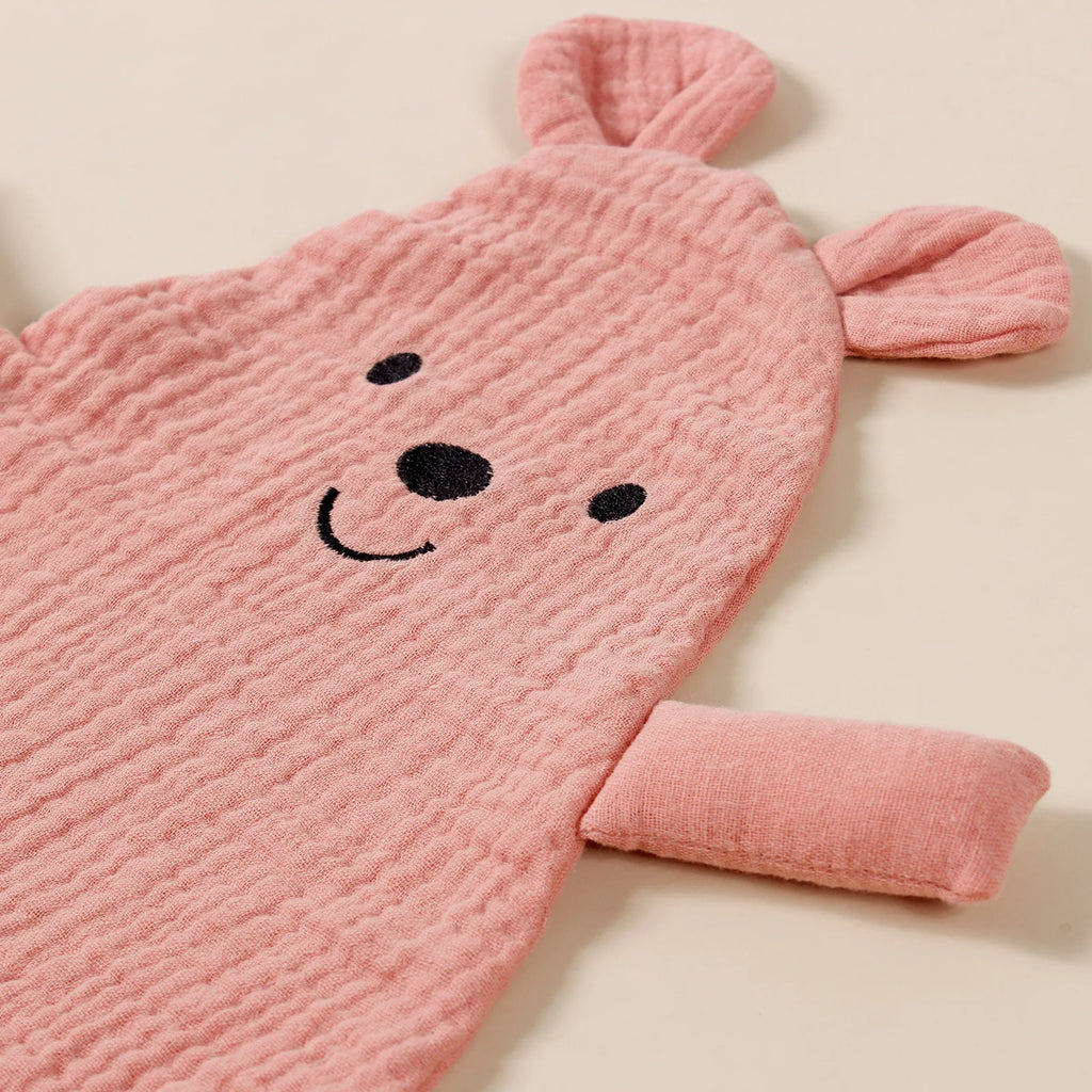 Doudou Plat Ourson en Coton - Multiples Couleurs - vue 6