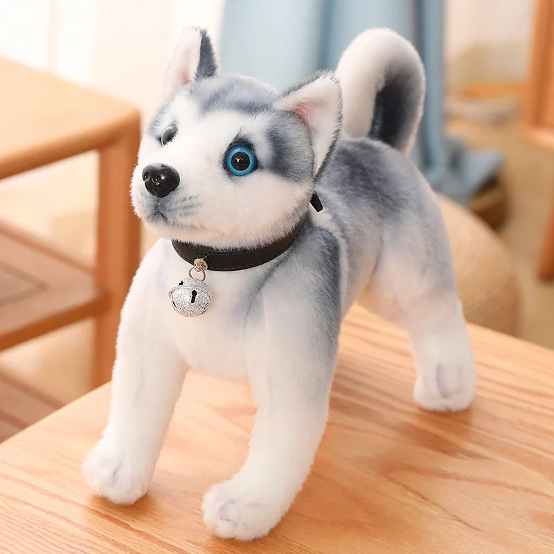 Peluche Husky Pas Cher - vue 3