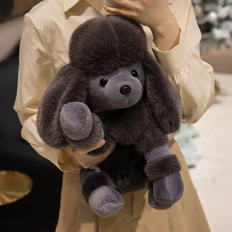 Peluche Caniche Gris - vue 4