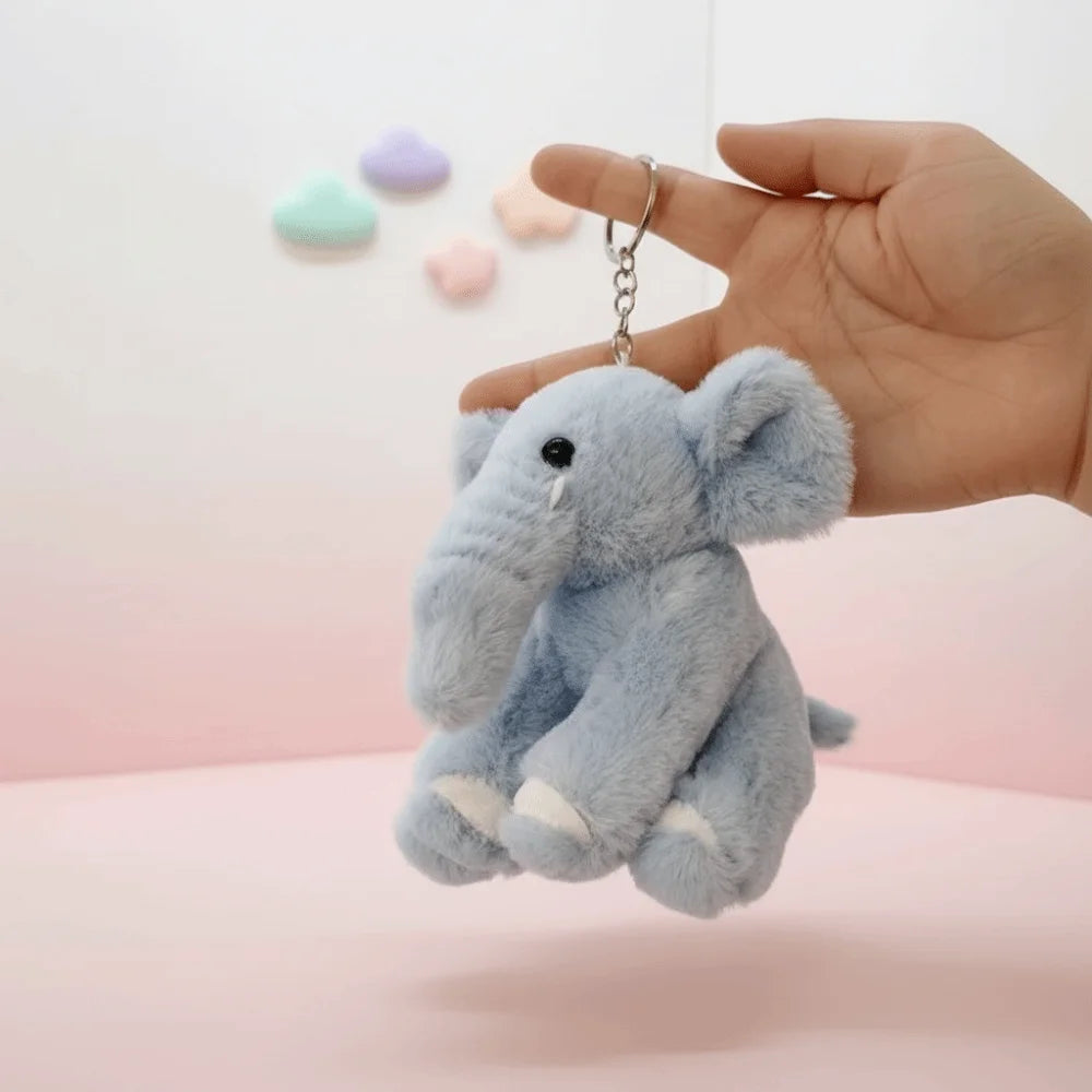 Porte Clé Éléphant en Peluche - vue 2