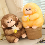 Peluche Singe avec Banane - vue 4