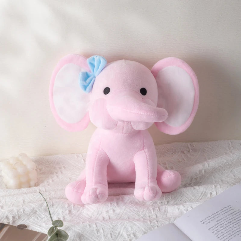 Doudou Éléphant 25 Cm - Multiples Couleurs - vue 13