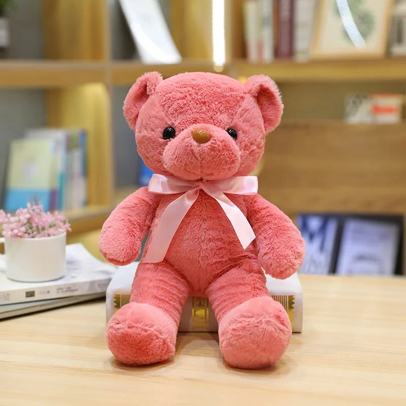 Ours en Peluche Rose - vue 3