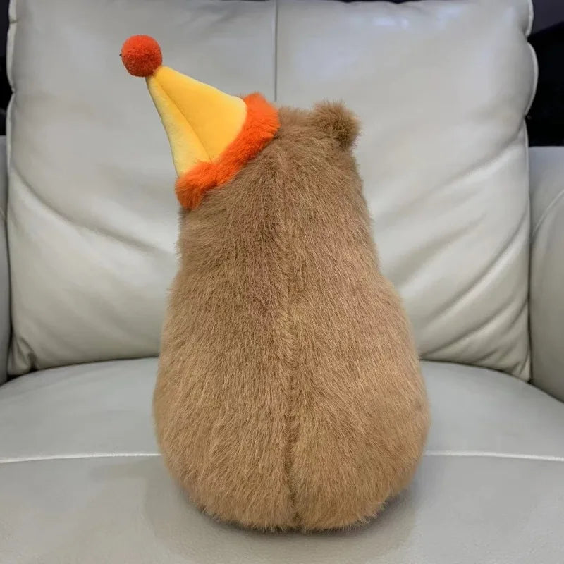 Peluche Capybara Happy Birthday - vue 4