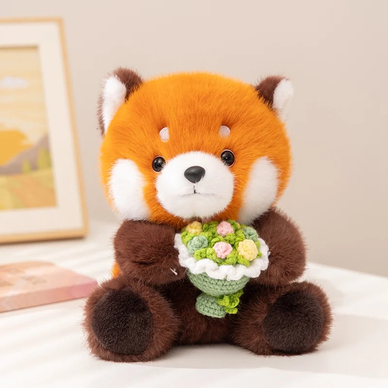 Peluche Panda avec Fleurs - vue 6