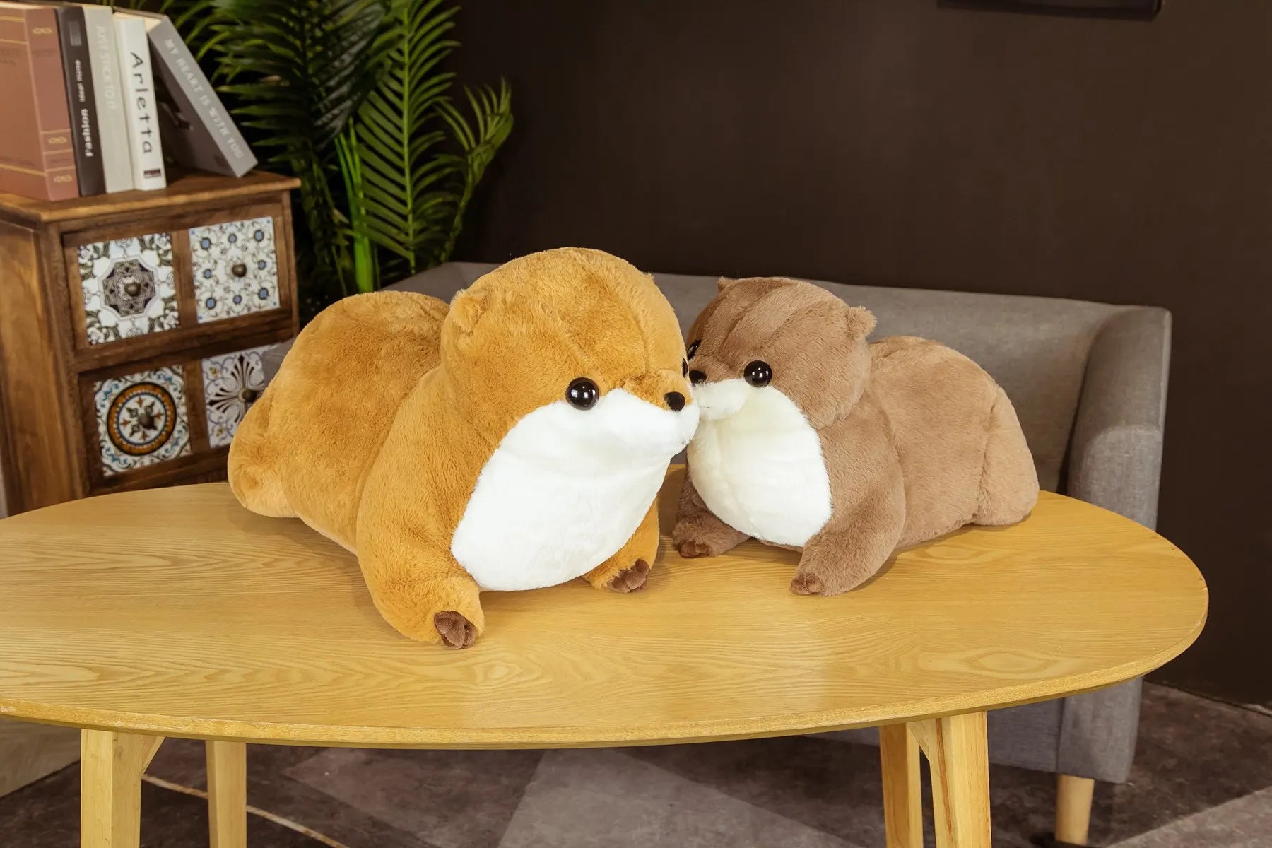 Grosse Peluche Loutre - vue 3