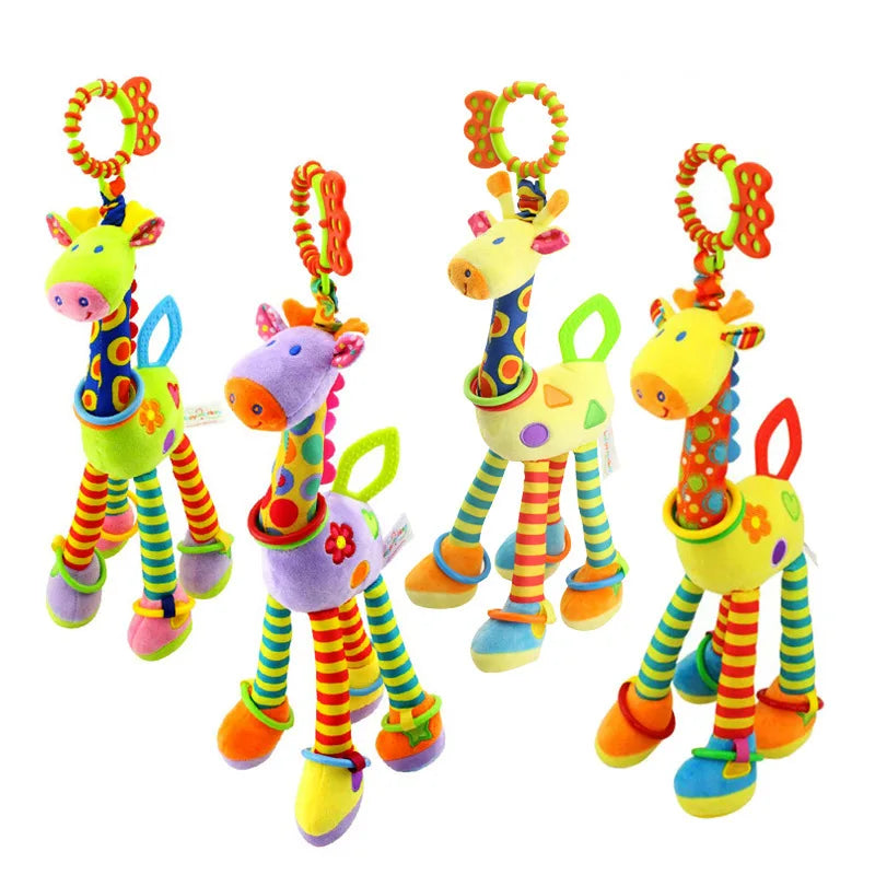 Doudou Girafe Bebe Jouer - vue 2