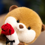 Doudou Loutre avec Rose - vue 4