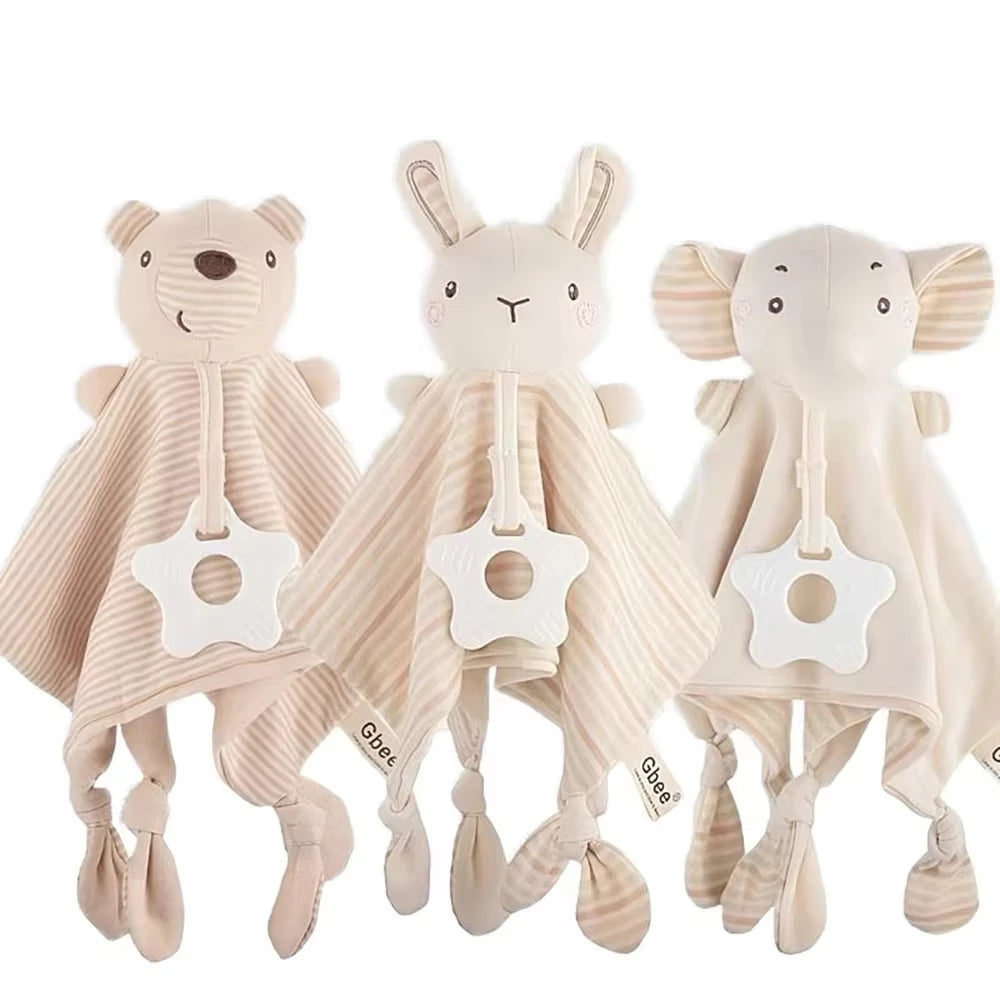 Doudou Hochet Carrer - Beige Classique - vue 3
