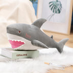 Petit Requin en Peluche Gris - vue 3