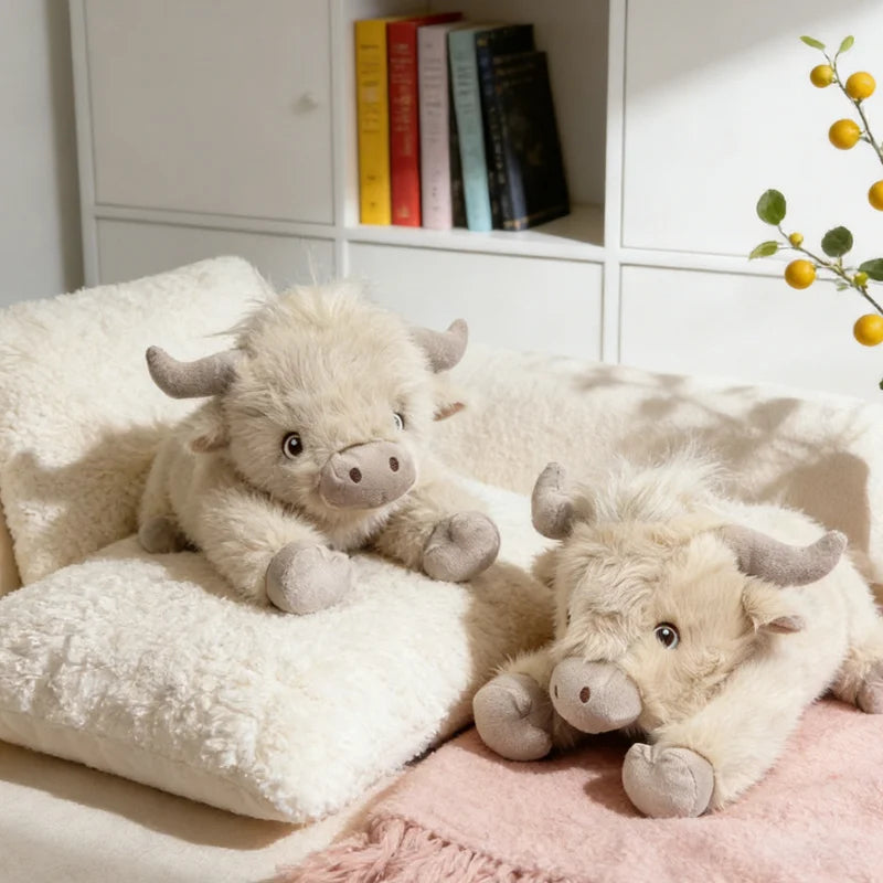 Peluche Vache Grise - vue 2