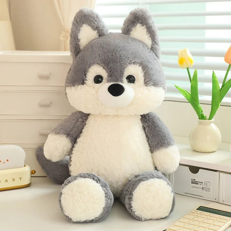 Peluche Loup Gris - vue 2