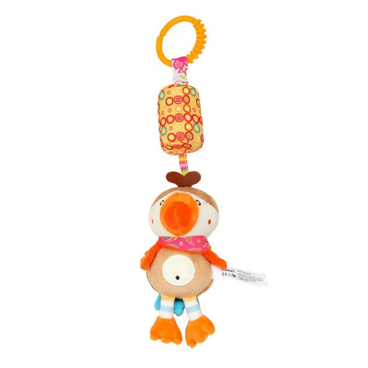 Doudou Hochet Multi Couleurs Suspendue - vue 4