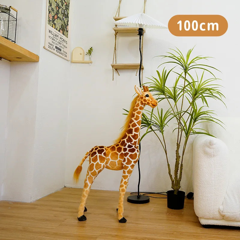 Girafe Peluche 1m - vue 3