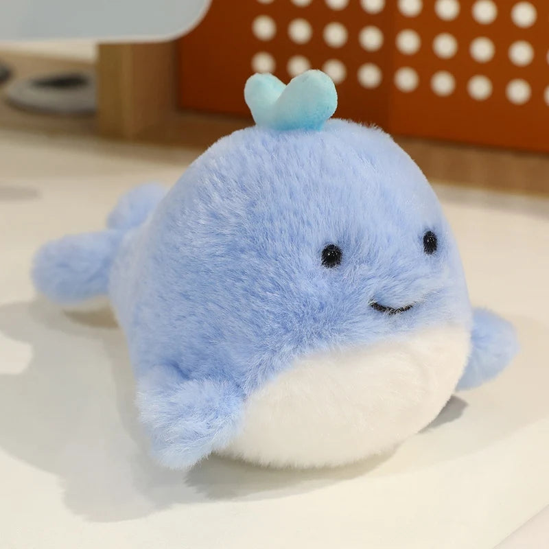 Mini Doudou Baleine - 15 Cm - vue 2