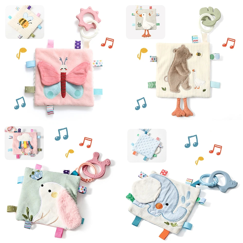 Doudou Couverture Animaux Multisensorielle - vue 3