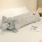 Grande Peluche Éléphant - Oreiller Long - vue 3