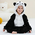 Kigurumi panda enfant noir et blanc