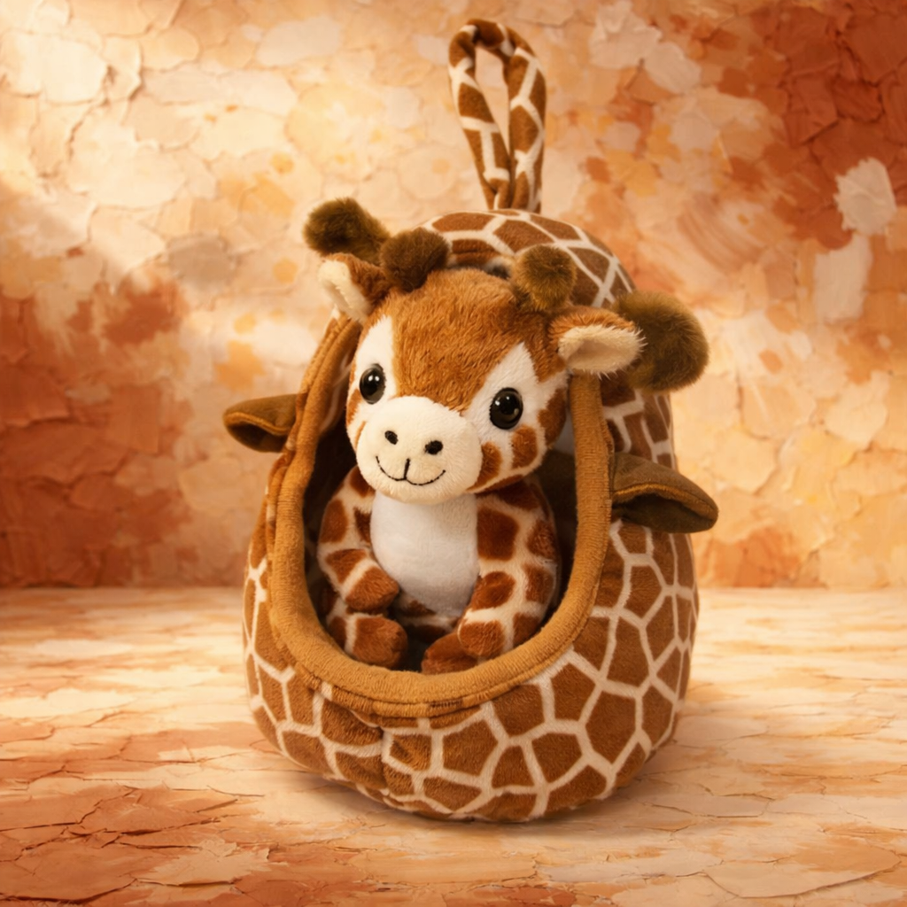 decoration peluche girafe