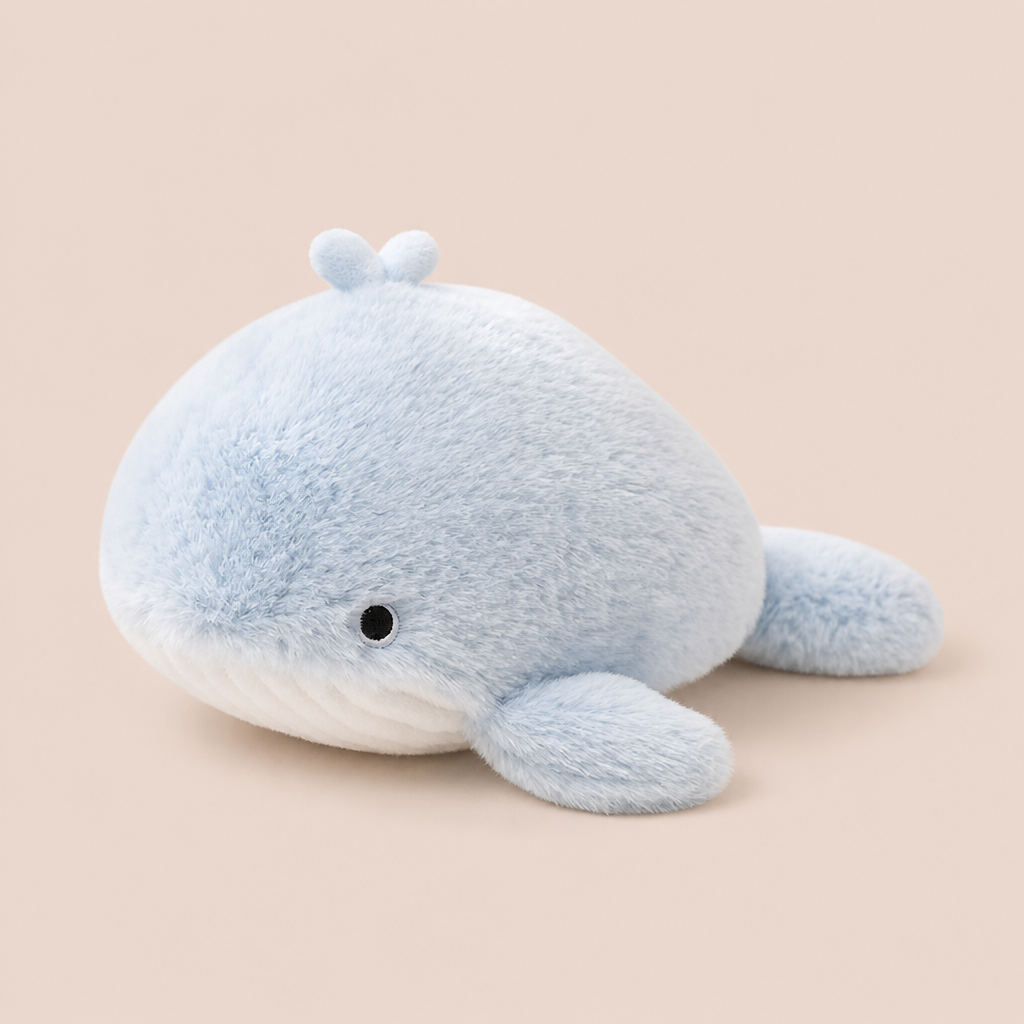 Doudou Baleine Cute - 30 Cm