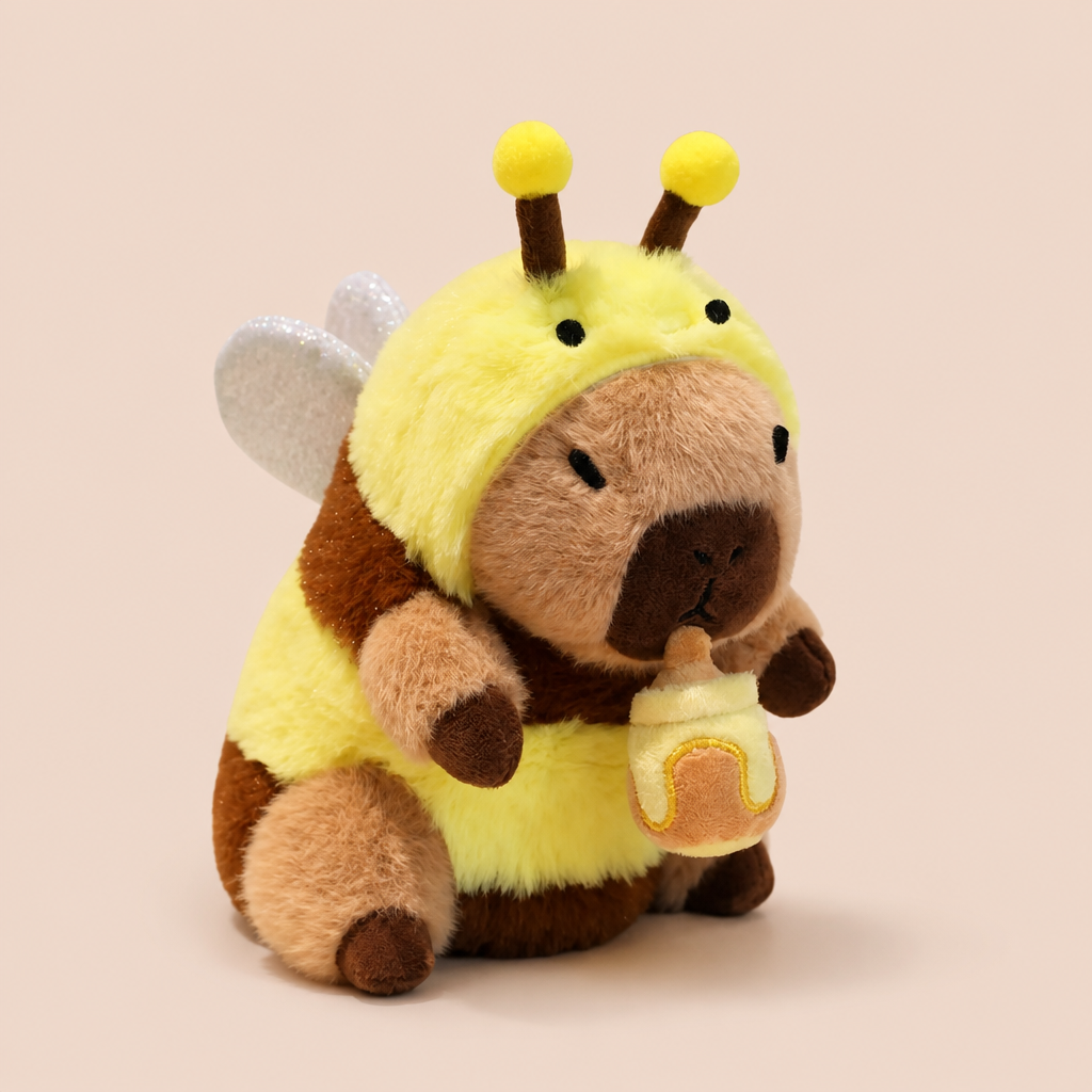 Doudou Capybara Déguisement Abeille