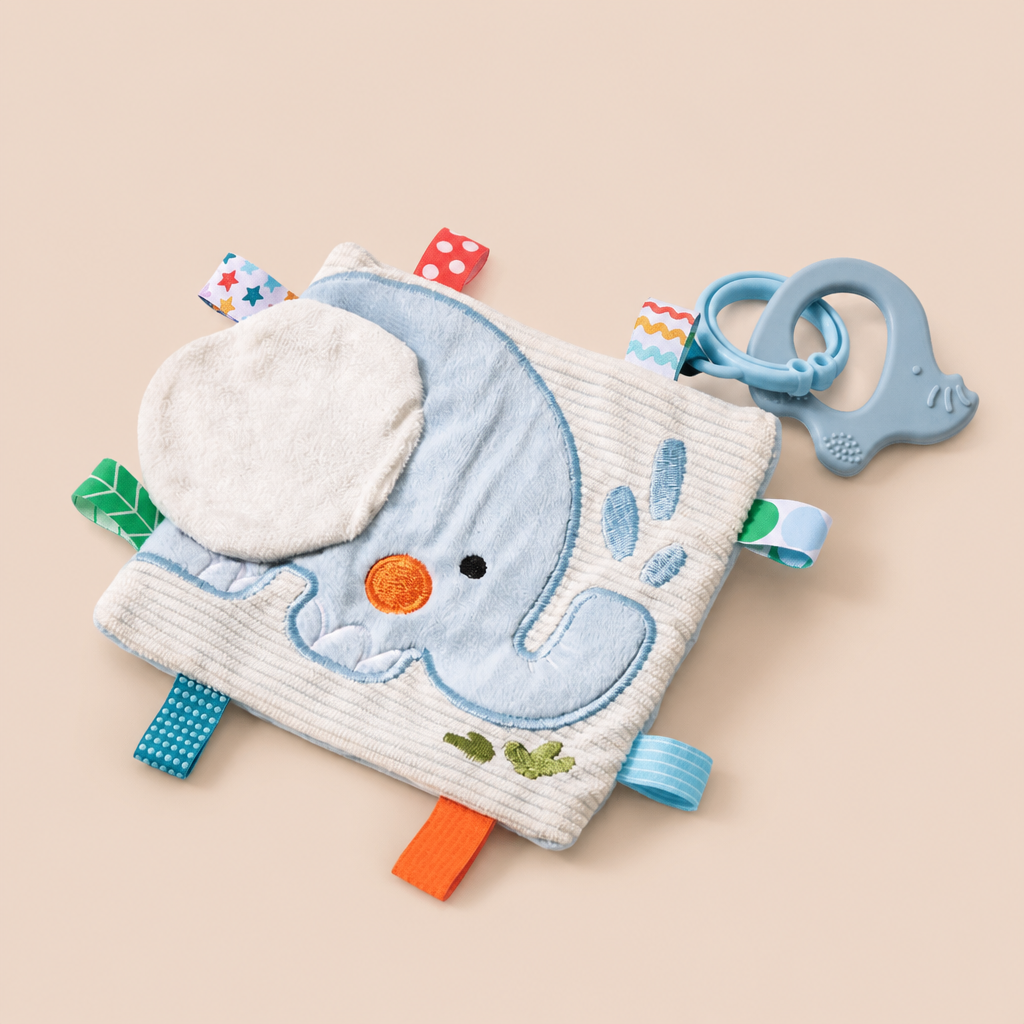 Doudou Couverture Animaux Multisensorielle