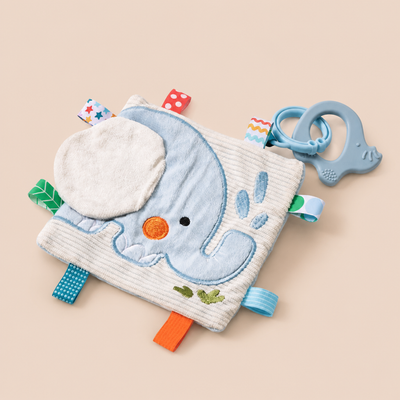 Doudou Couverture Animaux Multisensorielle