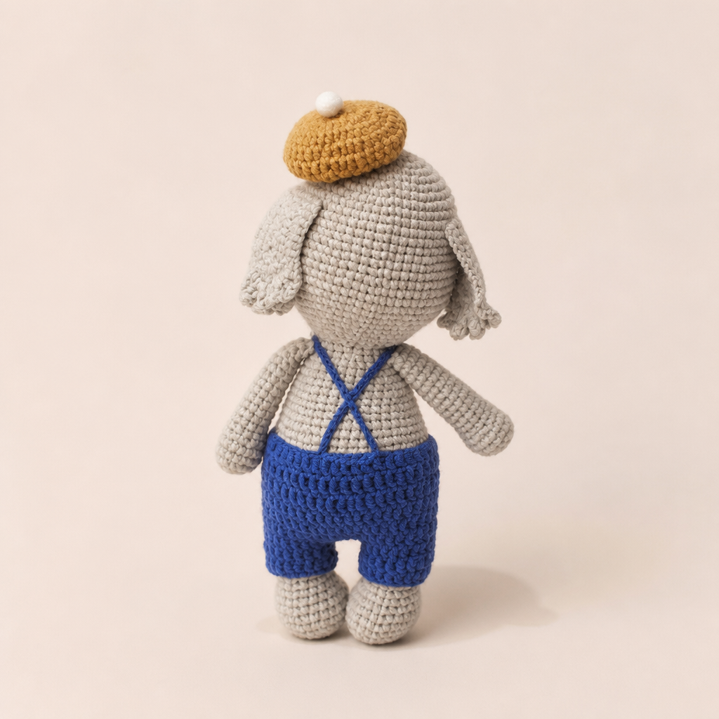 Doudou Crochet Éléphant