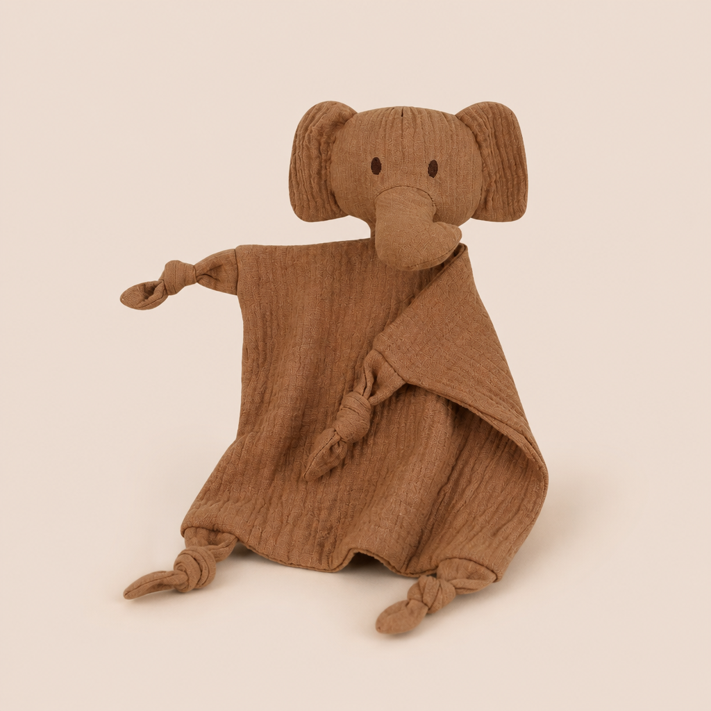 Doudou Lange Éléphant - Multiples Couleurs