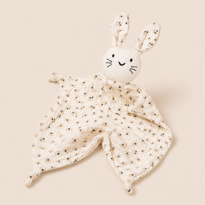 Doudou Lange Lapin - Motifs Fleural