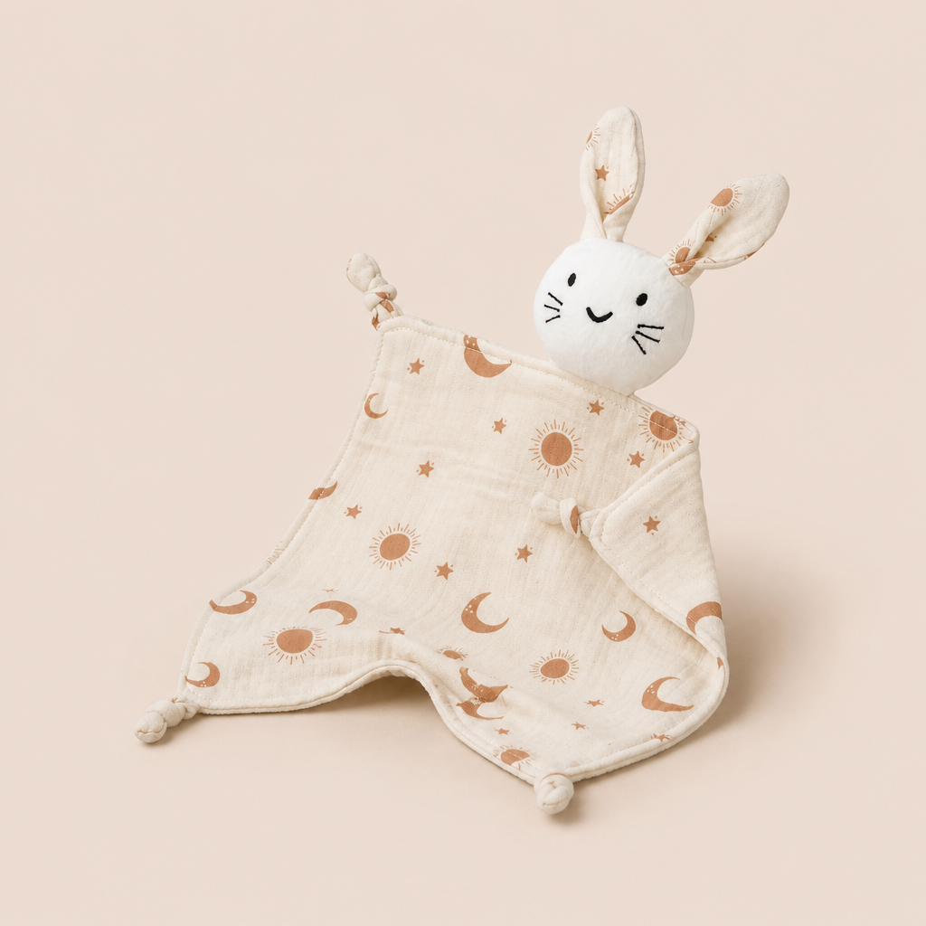 Doudou Lange Lapin - Motifs Nuit