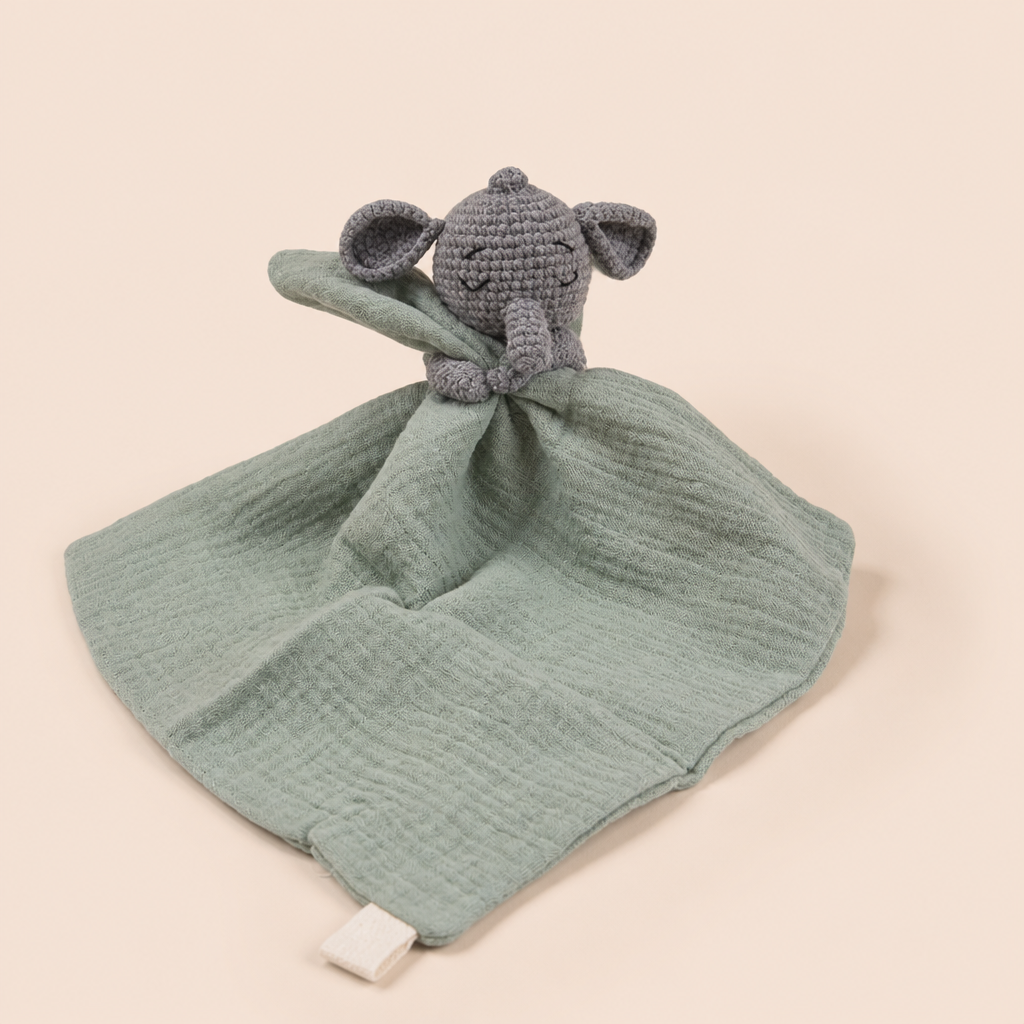 Doudou Mouchoir Éléphant