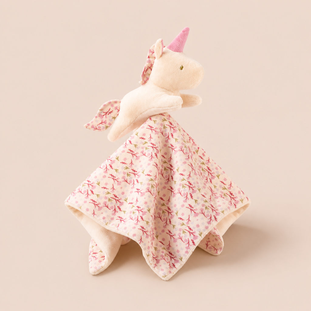 Doudou Plat Licorne
