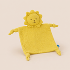 Doudou Plat Lion Jaune