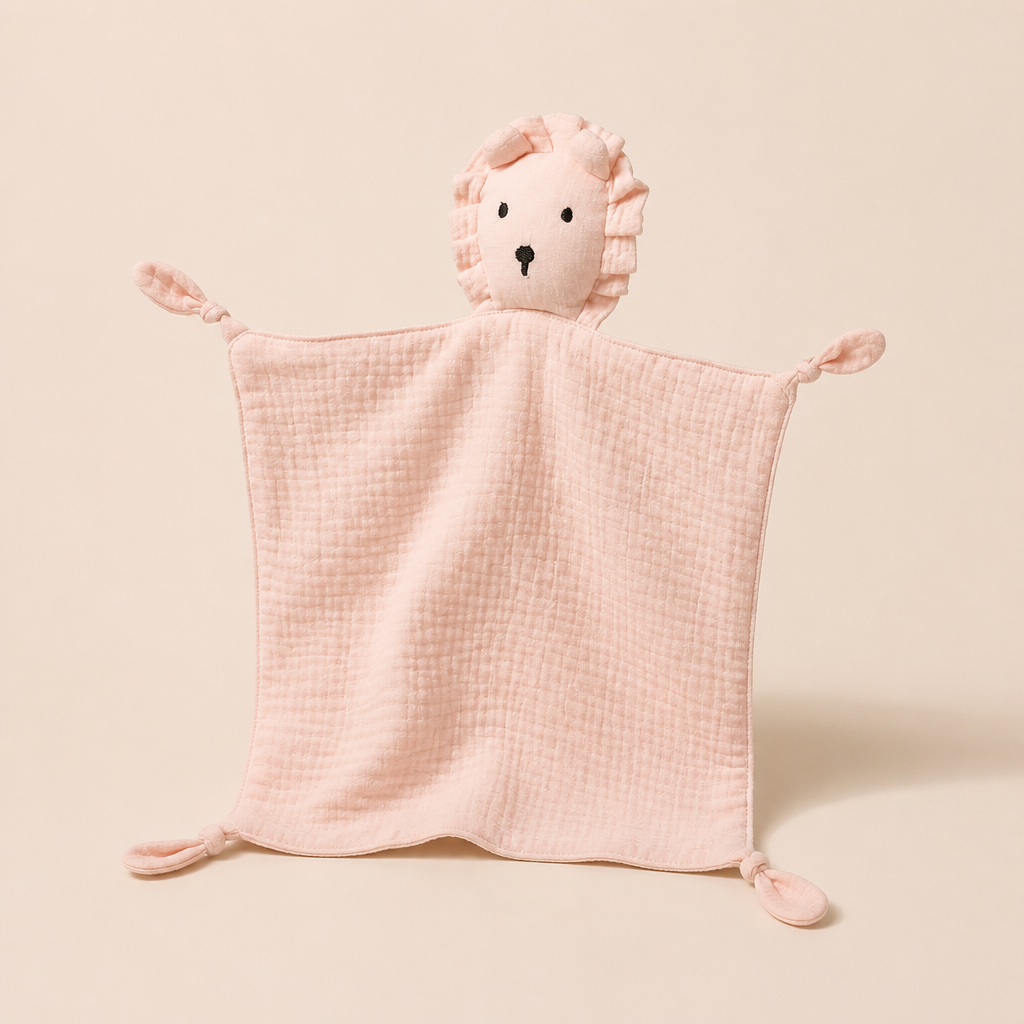 Doudou Plat Lion - Multiples Couleurs