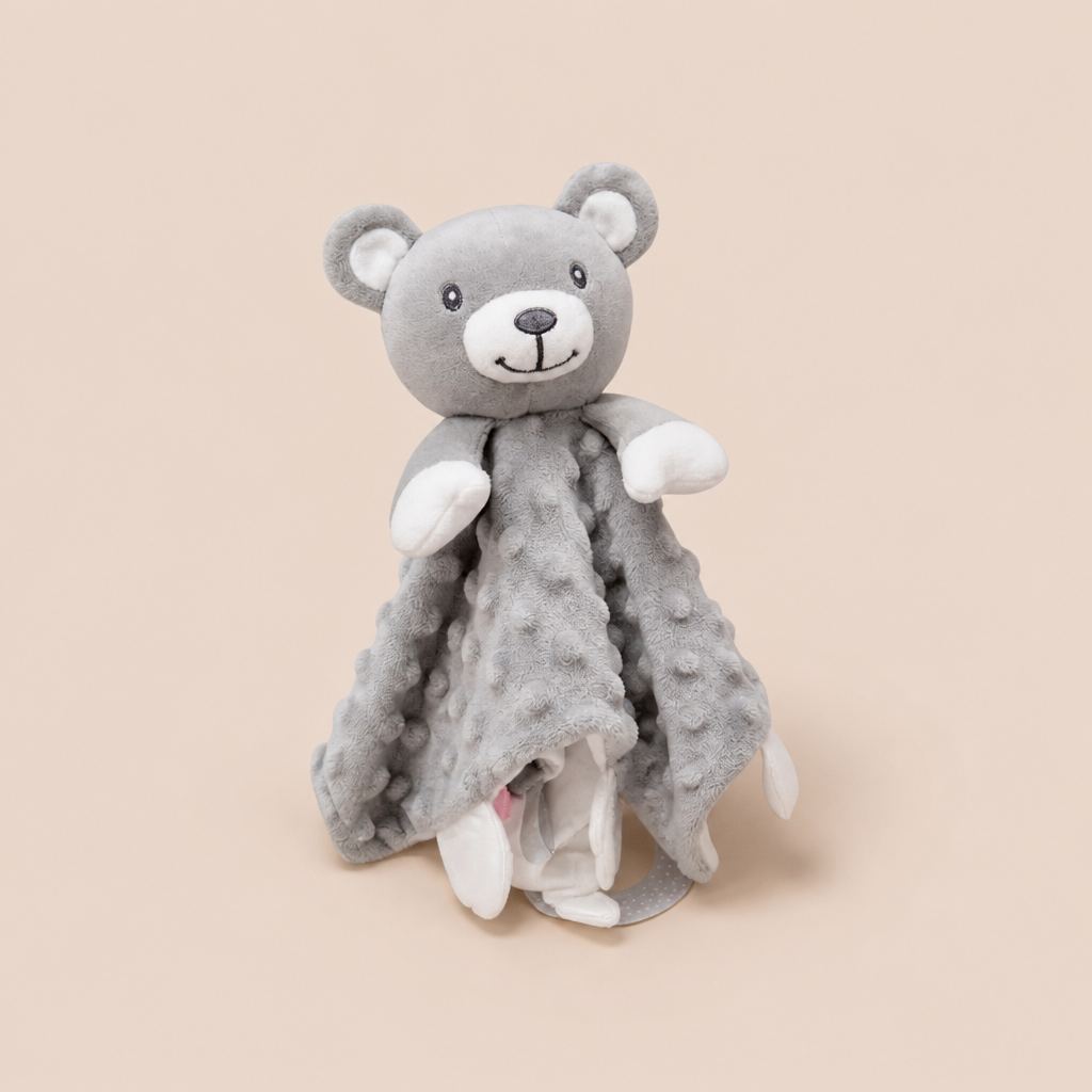 Doudou Plat Ours Gris