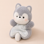 Doudou Plat Rembourrer Loup