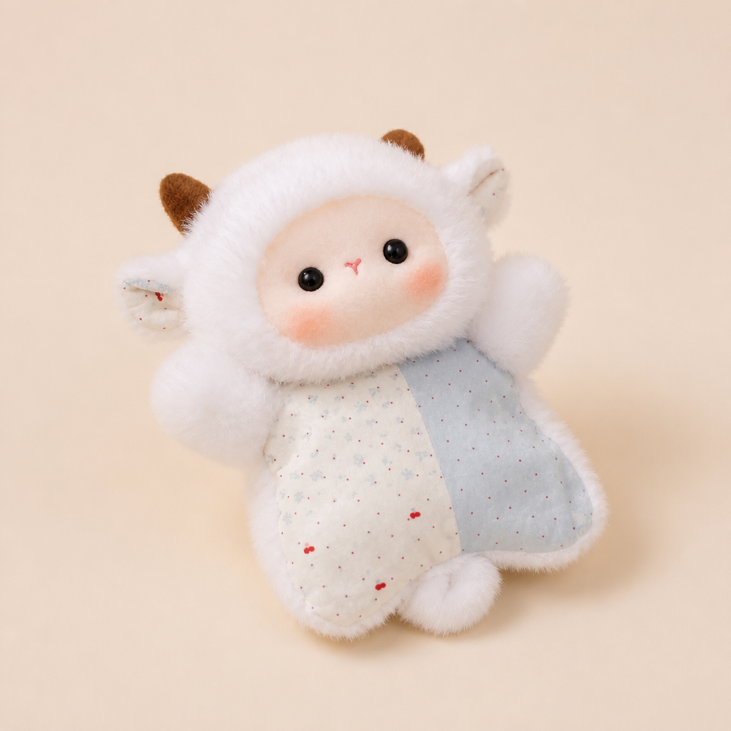 Doudou Plat Rembourrer Mouton