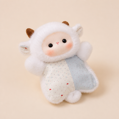 Doudou Plat Rembourrer Mouton