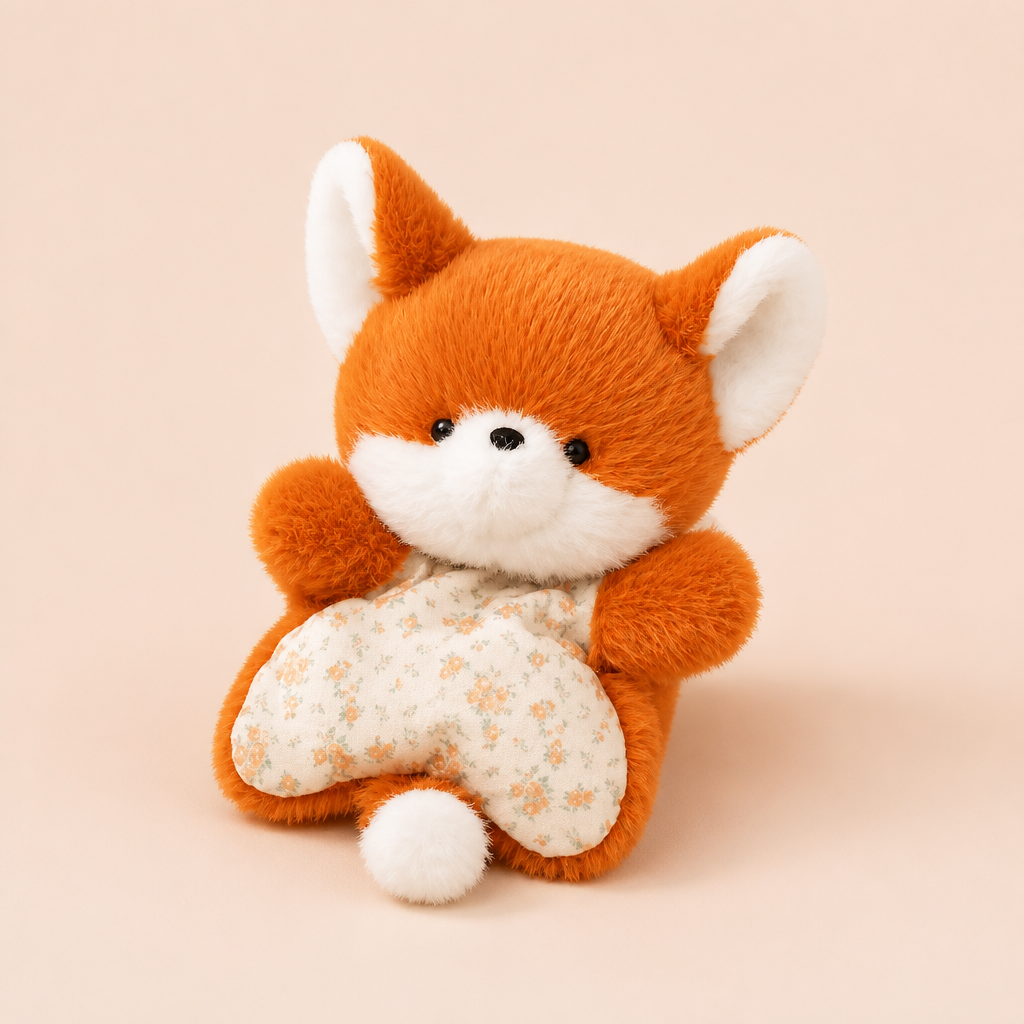 Doudou Plat Rembourrer Renard